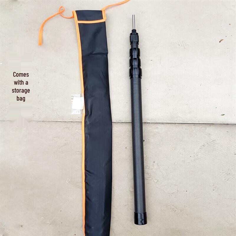 Poteau de support d'auvent et de tente en fibre de carbone