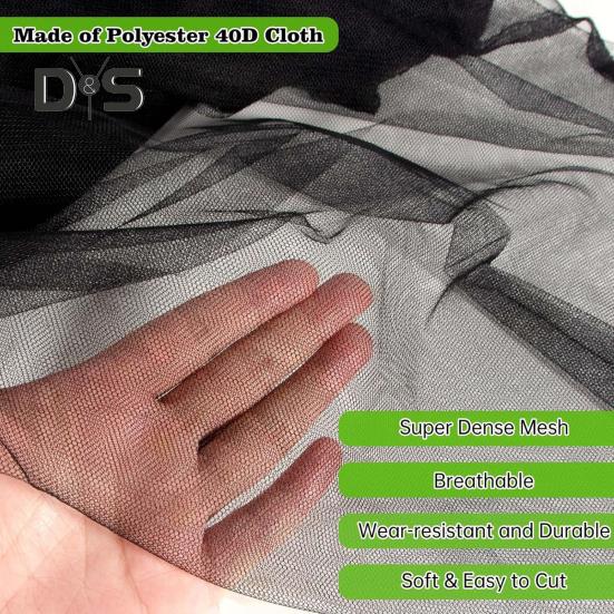 Garden Mesh Netting Breathable Bird Net Barrier Mosquito Insects Proof Netting Screen for Plants Vegetables Patios Balconies Terrace