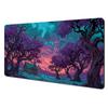 Fantasy Giant Mushroom Forest Mtg Playmat Magic Card Battle Mat Nonslip Durable 35x60cm Commander Playmat Tapete Magic Mtg