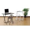 Nakabayashi Folding Desk & Chair Dark Wood Grain FDC-101DM