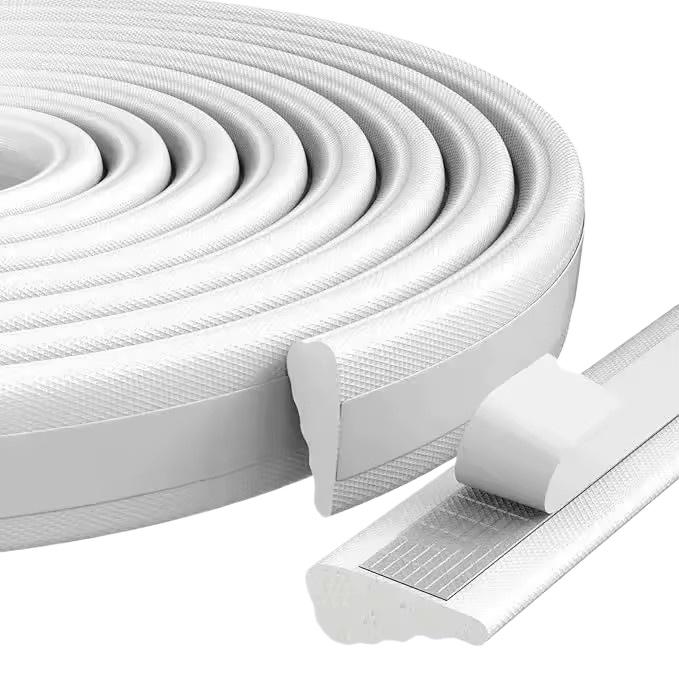 5M Self Adhesive Door Window Sealing Strip Home Door Window Sound Insulation Seal Film Door Swal Weather Strip 5M