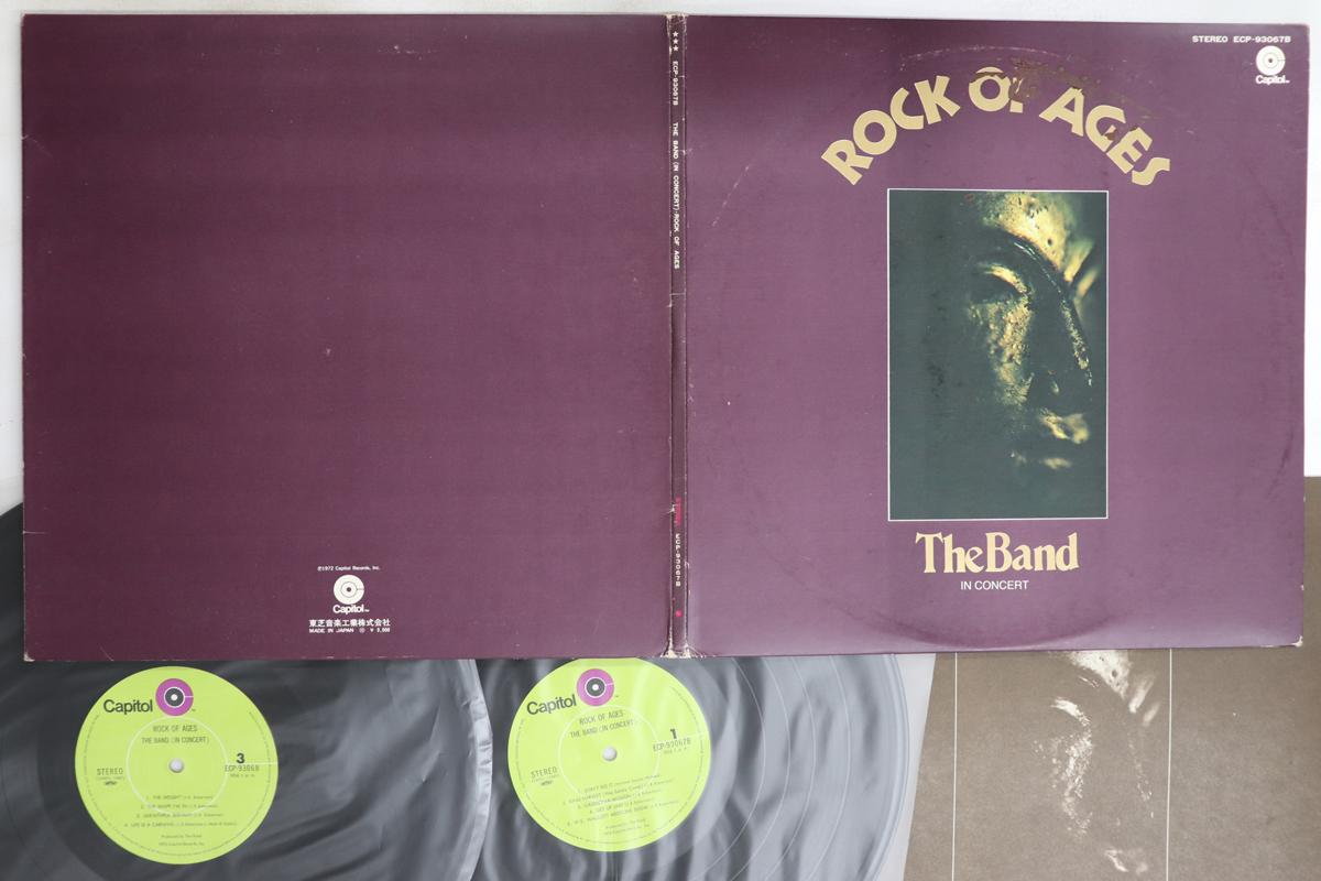 

LP Record BAND - Rock Of Ages: The Band In Concert ECP93067B CAPITOL 1972 Japan Rock Used