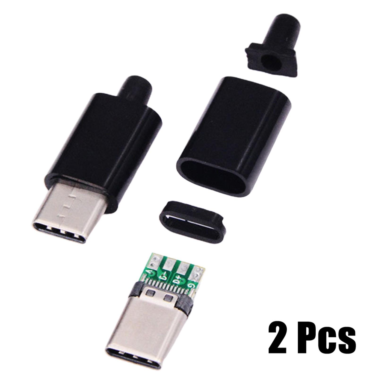 

4 иглы Плата Тип-C Реверсивный Тип C Сварочная линия чёрный