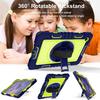 For Samsung Galaxy Tab A8 10.5 2021 360 Degree Rotation Contrast Color Silicone + PC Tablet Case