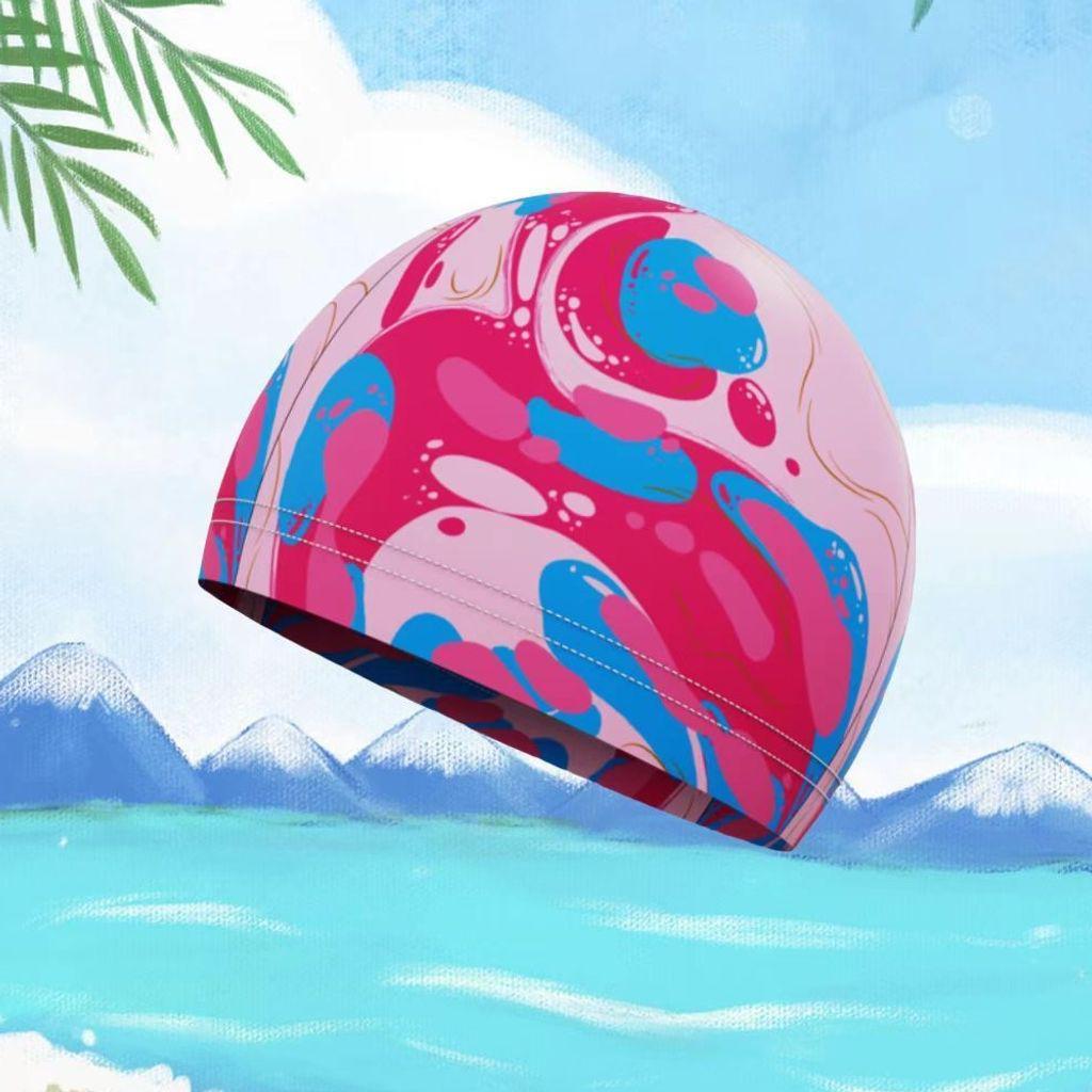 Unisex High Elasticity Breathable Swim Cap for Adults & Older Children