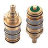 Cartuccia Termostatica di Ricambio in Ottone Miscelatore Doccia Valvola a Barra Kit di Riparazione Cartucce Rubinetto Controllo Temperatura Acqua Bagno