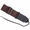 Cotton Folk Acoustic Guitar Strap with Pick Holder - Musical Instrument Accessories for Electric Guitar & Bass