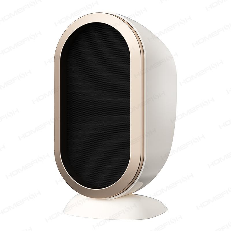 HOMFISHElectric Heater PTC Fast Heating Desktop Warm Air Heater Energy Saving Warmer Fan Warmer Machine Home Desk Fan Air Heater EU