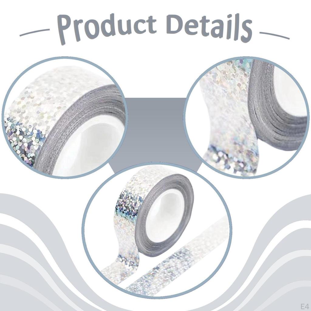 Gymnastics Hoop Tape Decorative 0.59 Inchx 5 M/ 16.4 ft Easy Application Thick 1.5 cm x M