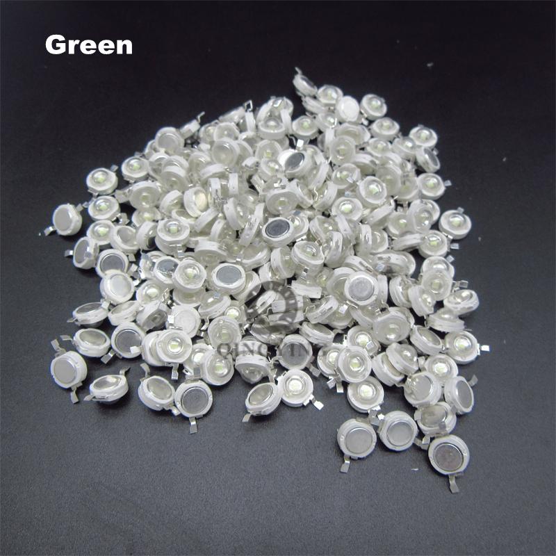 20-100pcs Best Quality Copper LED Epistar Chip 1W 3W High Power LED Diodes Red Green Blue Yellow Nature White Warm White Chip