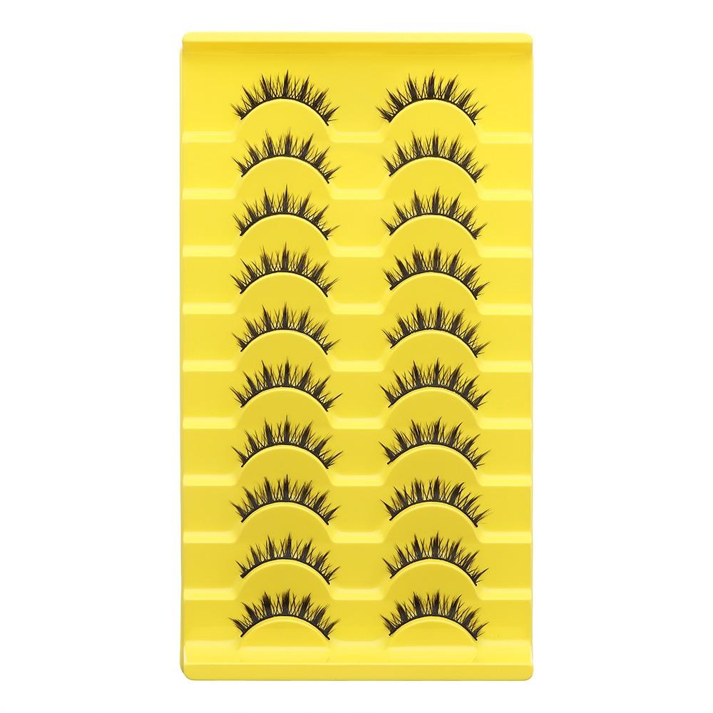 Natural Fake Lashes Wispy False Eyelashes New Eyelashes  Makeup Eyelash Extension H-3