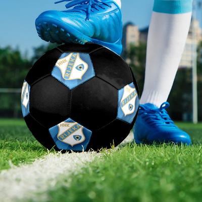 1PC Rijeka Size 5 Soccer Ball PrahaIndoor Soccer Ball Colorful All Ages Machine Stitched PVC Competition Ready Durable High-Bounce