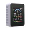 10 in 1 HCHO Meter, Portable Temperature and Humidity Meter with Color Screen for Home,  , Vehicle, Detect PM0.3 PM2.5 PM10 CO2 CO TVOC