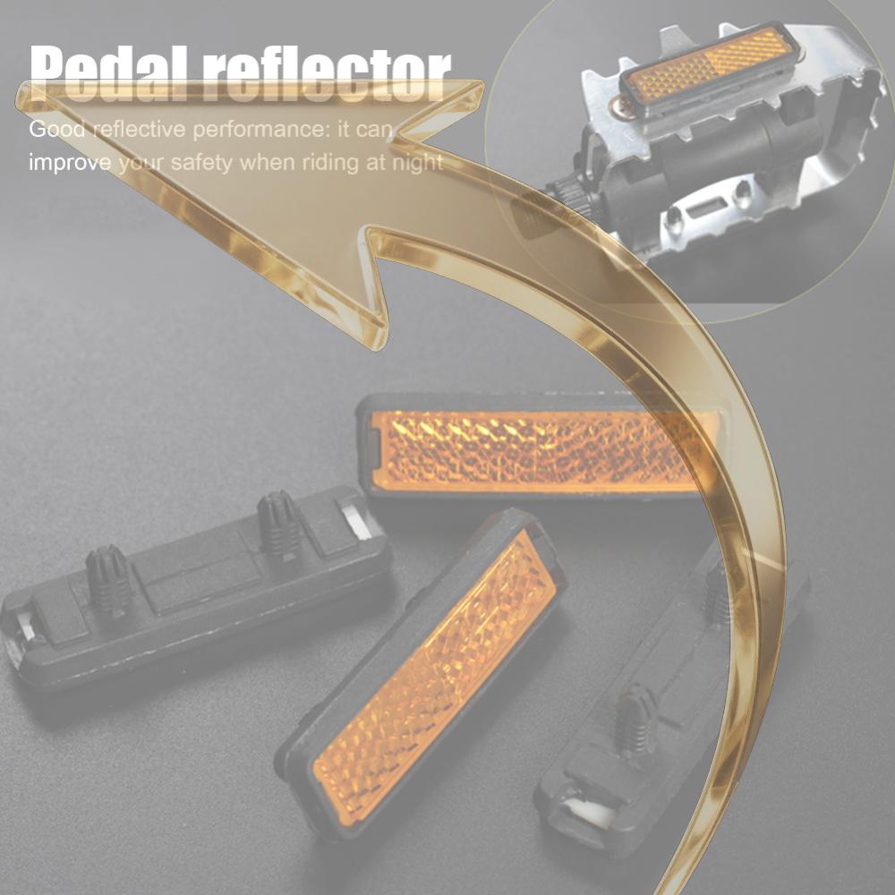 Plastic Mountain Bicycle Pedal Reflector Bike Safety Night Cycling Reflective Safety Night Cycling Reflective Bike Accessory China Mainland