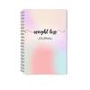 Spiral-Bound A5 Motivational Weight Loss Journal Notebook