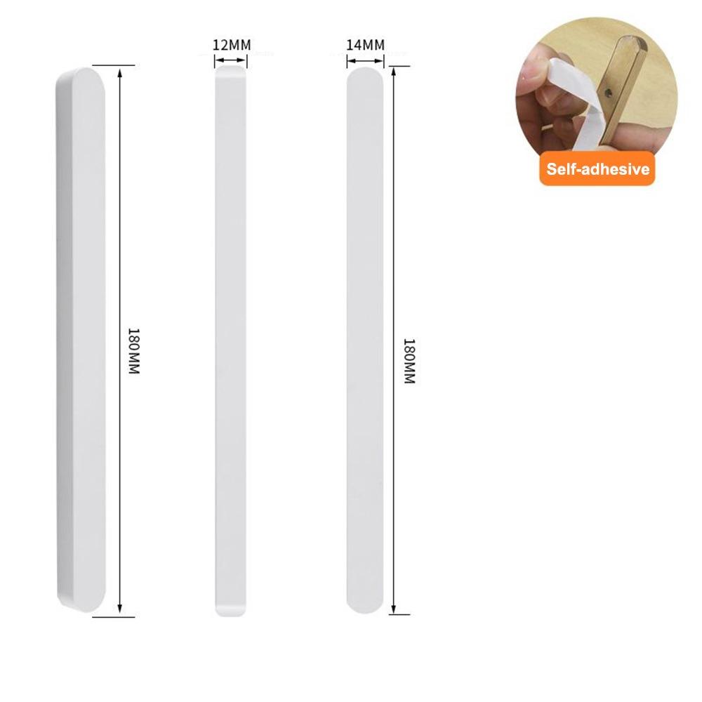 Samolepicí rukojeť na posuvné dveře ze slitiny hliníku 7palcová úchytka na zásuvku Bez vrtání Multifunkční rukojeť na skříňku