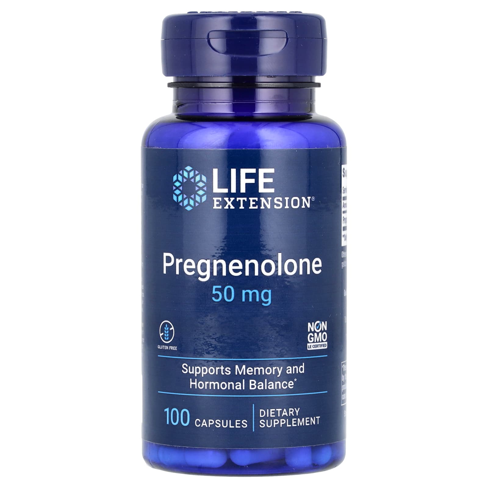 

Pregnenolone, 50Mg, 100 Capsules