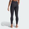 Adidas All Me Luxes 7/8 Leggings with Solid Color Logo and Elastic Waist Women Bottoms Black IL7329