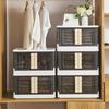 Transparent Kitchen Storage Cabinet with Wheels: Multi-Layer Organizer for Fruits and Vegetables