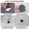 4 Pcs Adhesive Fabric Patches Waterproof Down Jackets Repair Patches for Skiing Hiking Winter Sleep Bags