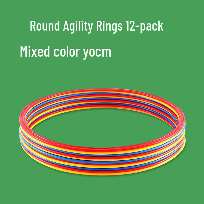 Basketball Training Agility Cones and Rings Set
