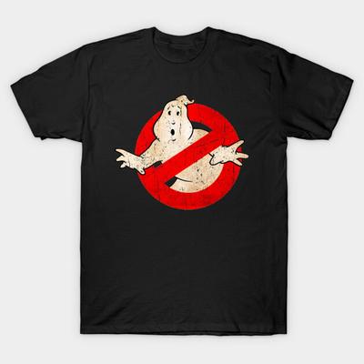 Asian Size Cotton Unisex Tshirt Print T-shirt Ghostbusters Original 80S T-shirt No-Cut Print Regular Fit