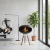 Tripod Fireplace Freestanding Biofuel Stainless Steel Heater for