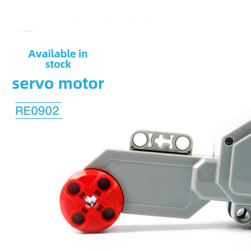 Compatible with Lego EV3: Large Motor 45544/31313, Medium Motor 45503, and Servo Motor 45502.