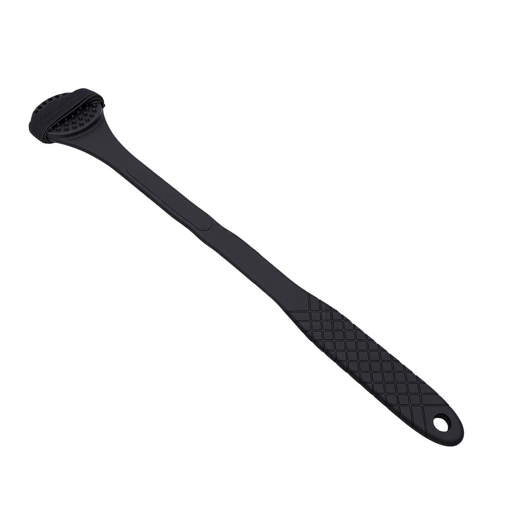 Back Shaving Extension Handle Flexible Bendable Water Proof Long Handle Shaving Tool Black