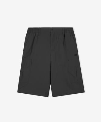 Nyuballanseu Nbnvg21513 / Uni Frozen Cotton-Like Cargo Knee-Length Bermuda Shorts (Charcoal)