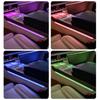 Fit For ZEEKR 9X 2025 Car Specialized Center Console Armrest Ambient Light Crystal Trim Strip Interior Modification Auto