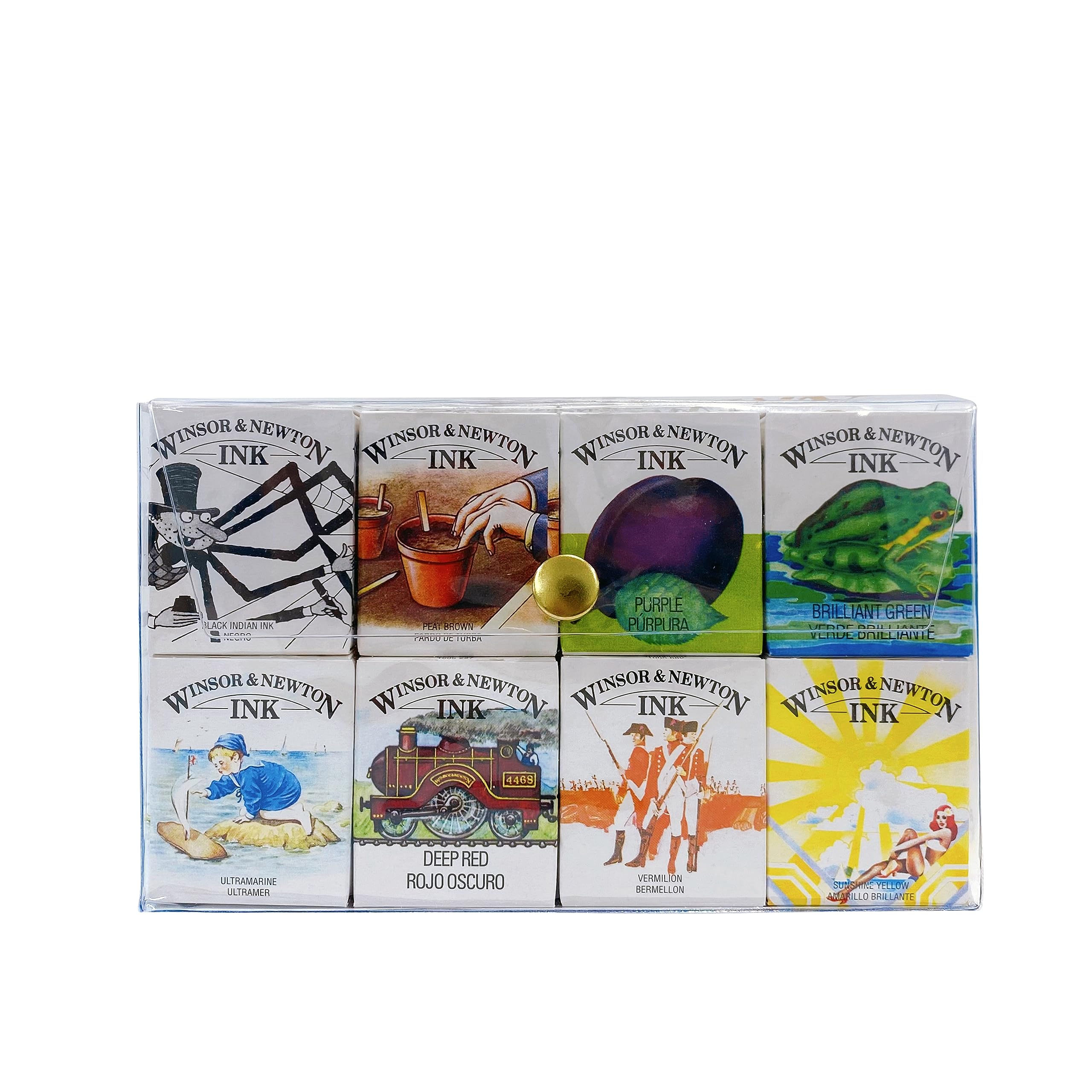 

Winsor Newton Drawing Set & Ink, 14ml, 8-Color