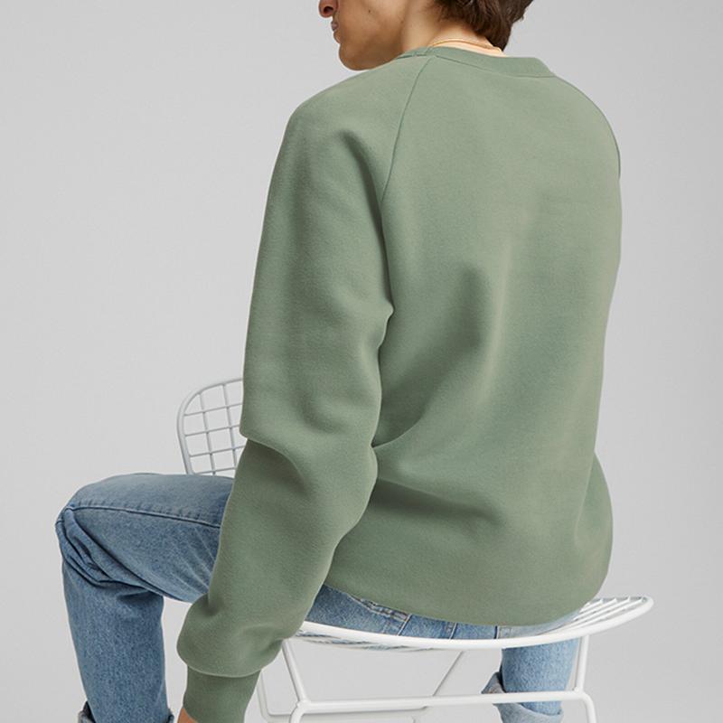 Puma Loose Fit Sports Hoodie Unisex Hoodies Army-Green 625299-44