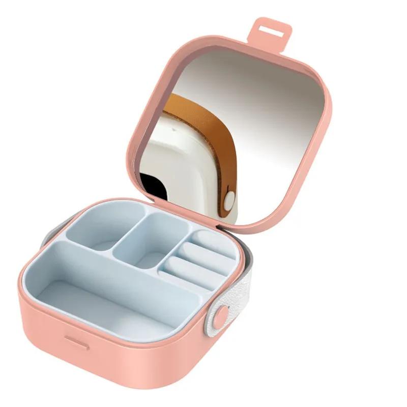 Simple And Exquisite Jewelry Storage Box Portable And Multifunctional Separated Jewelry Lipstick Decoration Organizing Box YLE25