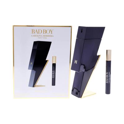 Conjunto Carolina Herrera: Bad Boy, Eau De Toilette, Para Hombres, 10 ml + Bad Boy, Eau De Toilette, Para Hombres, 100 ml