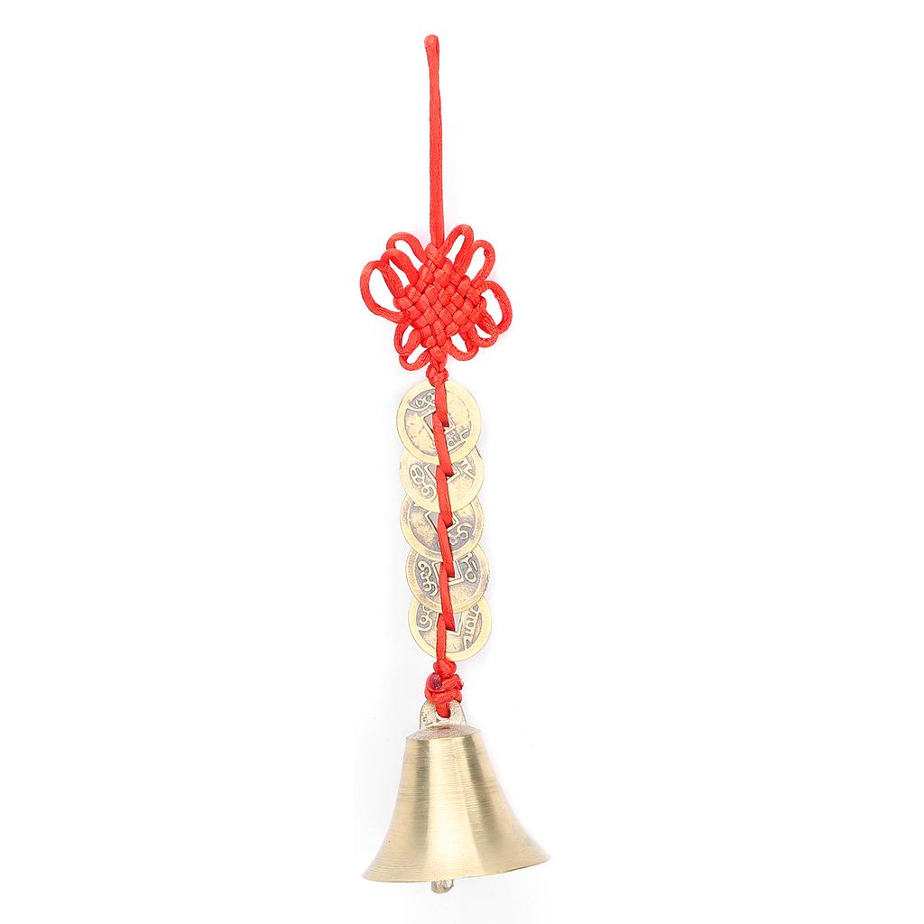 Brass Bell Hanging Decoration Unique Exquisite Home Garden Car Ornament Wind Chime Gift