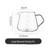 Shangqi Pour Over Cloud Design Glaskaffeekanne