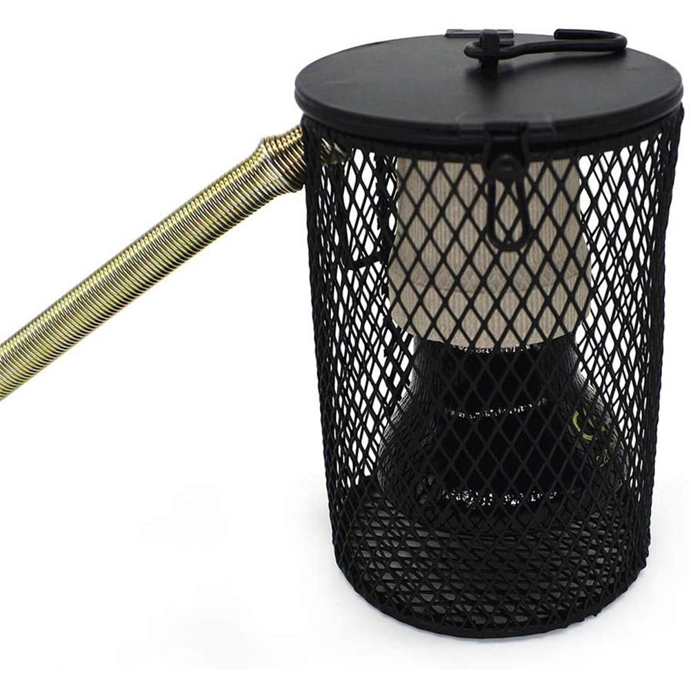 Heating Lamp 50W Infrared Ceramic Lampshade Heat Light Lamp for Turtles Parrots Lizards Bird Winter