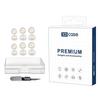 XDcase 6 Pairs Replacement Silicone Ear Tips Kit, S/M/L Size, Cleaning Brush Color Random