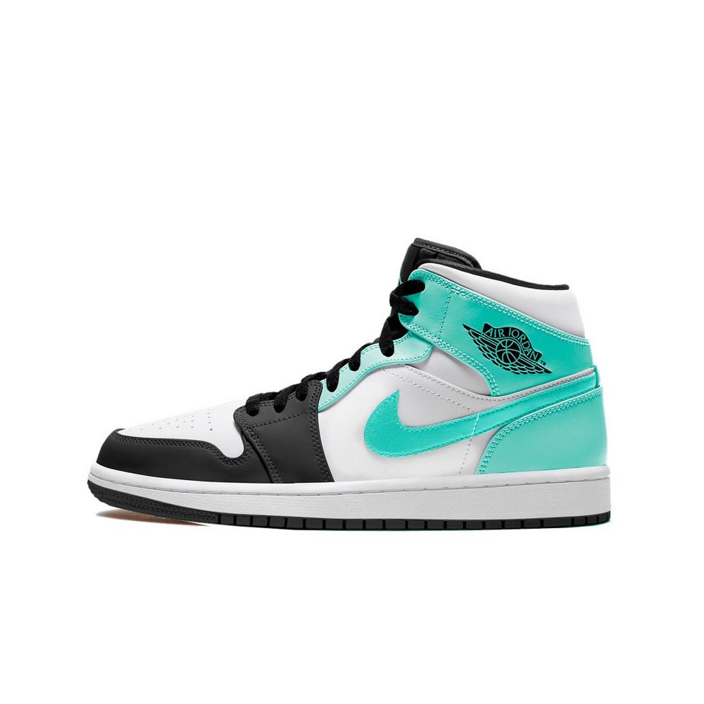 Air Jordan 1 Mid Igloo Island Green