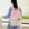 Schoolbag for Primary School Students Grade One, Two and Three Cartoon Color Contrast Girls Travel Backpack
