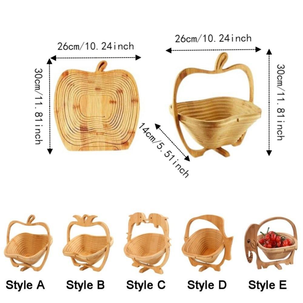 Multifunktionaler faltbarer Korb in Fruchtform Umweltfreundliche hitzebeständige Matte Korb für Trockenfrüchte Geschenkkorb Delfinform Stabile Basis