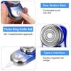 Electric Razor for Men, Mini Electric Shaver for Men - Portable Shaving USB Rechargeable Beard Trimmer for Home, Travel, Business, Holiday Gift