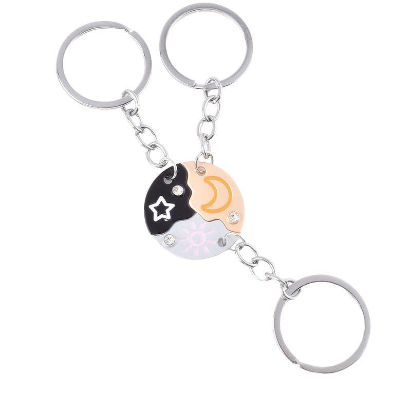

Ожерелье Солнце Луна XINGX Браслет Брелок Набор из девяти предметов Детский набор украшений Три студентки Подруги Подарок на день рождения Sun Moon XINGX Keychain [three-piece set]]