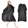 1PC Black Haircutting Bibs Bibs Adult Haircutting Bibs Apron Black Haircutting Bibs
