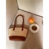 Neues Design Sommer Damen Taschen Große Kapazität Einzelne Schulter Achselhöhle Tragetaschen Modische Vintage Nische Strohgeflecht Taschen für Damen