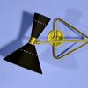 1950's Mid Century Wall Light Italian Modern Adjustable Diabolos Wall Sconces lamp (Single, Cord with Switch Available)