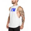Muscleguys Grafické Gym Oblečení Kulturistické Tílko Pánské Fitness Singlet Bez Rukávů Košile Bavlna Značka Muscle Guys Spodní Prádlo pro Chlapce Vesta