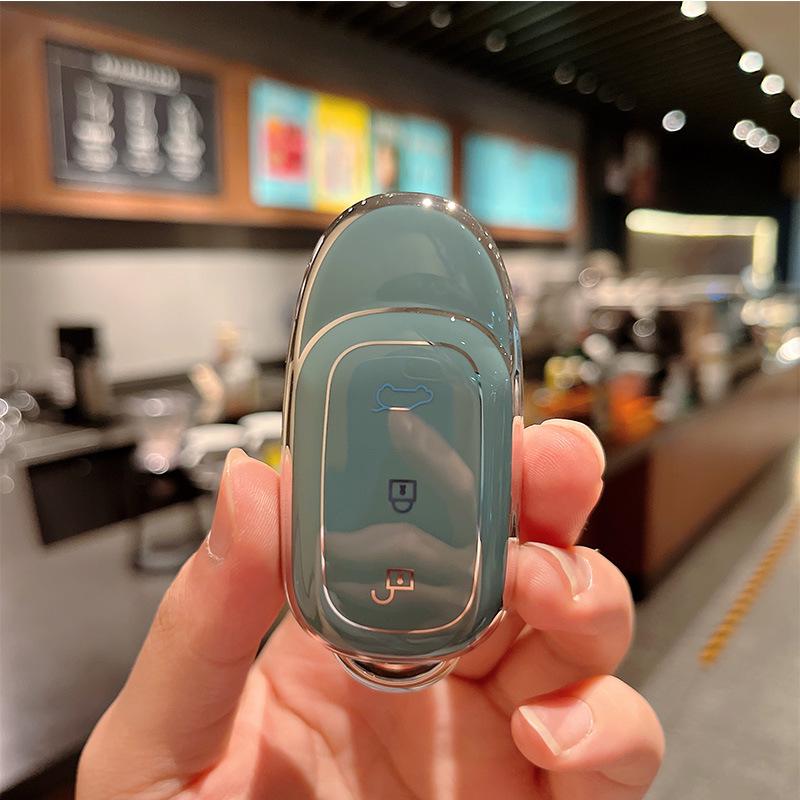 

Ideal One Key TPU Protective Case for New Energy Vehicle - Women s High-End Shell