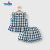 Youqi Baby Girls' Summer Two-Piece Set